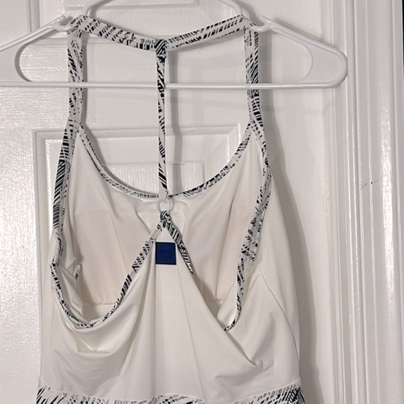 NWOT Women’s Fila Blue & White Fiji Print Foul Line Court Dress Size Small - Picture 8 of 12